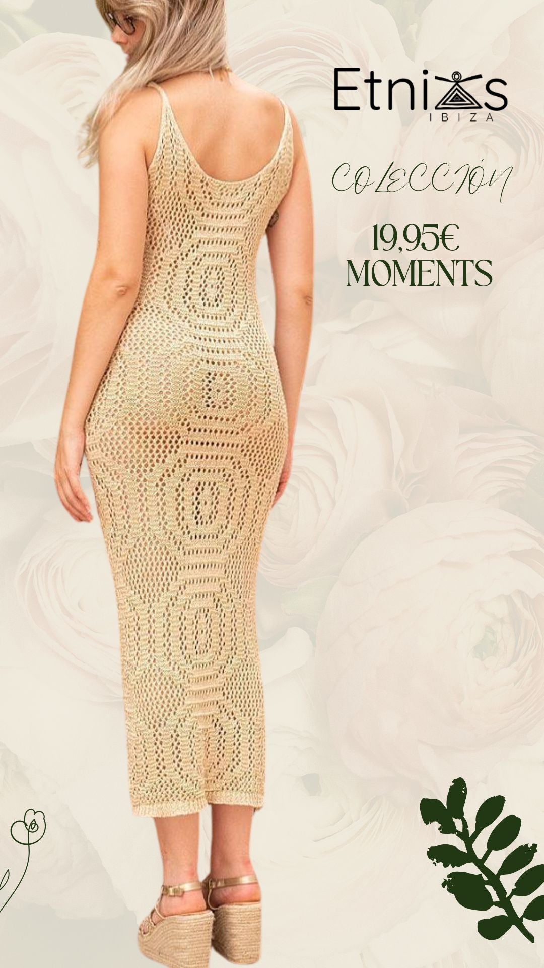 Vestido Midi Crochet