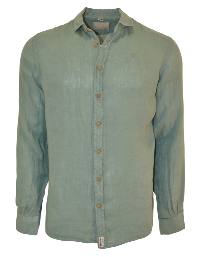 Camisa Verdeolmo – 100% Lino