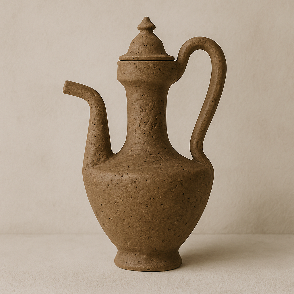 Aceitera Decorativa de Terracota –