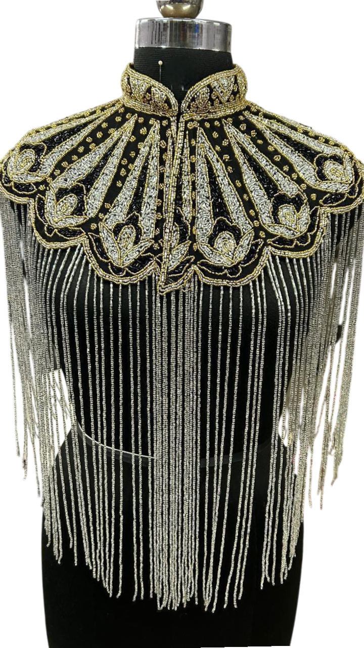 Capa de Pedrería y Cristales