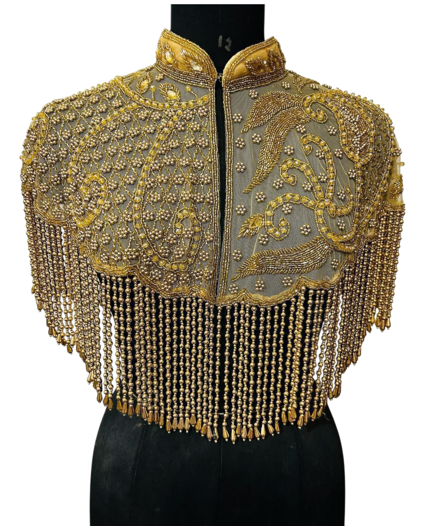 Capa de Pedrería y Cristales