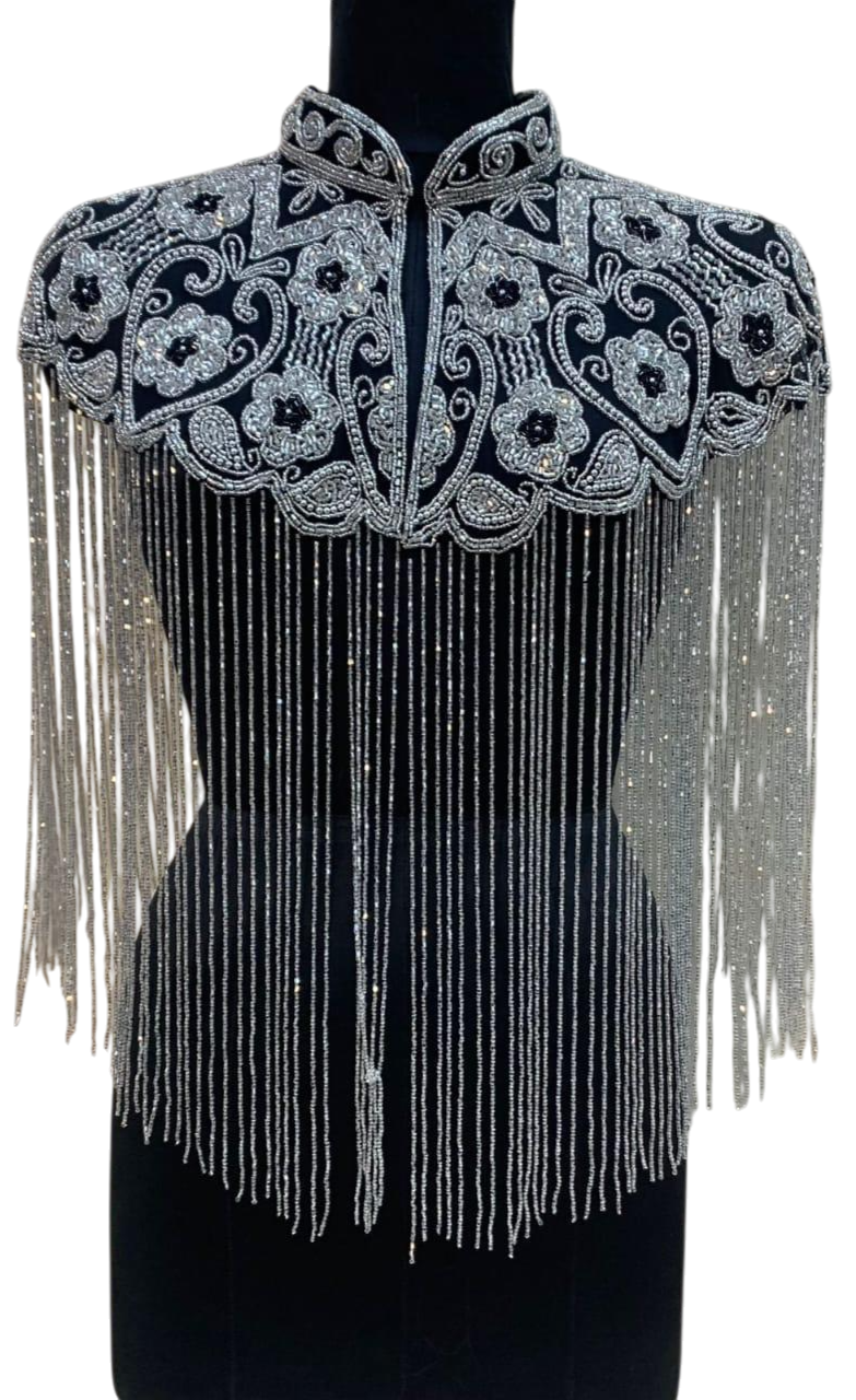 Capa de Pedrería y Cristales