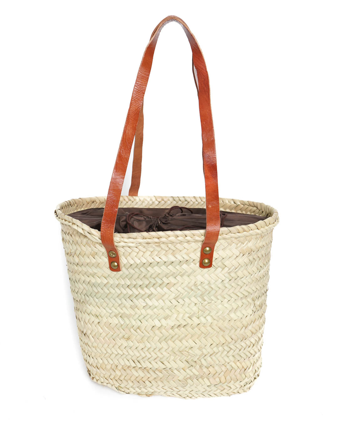 Tribal Palm Basket · Ethnic Design & Handmade Leather