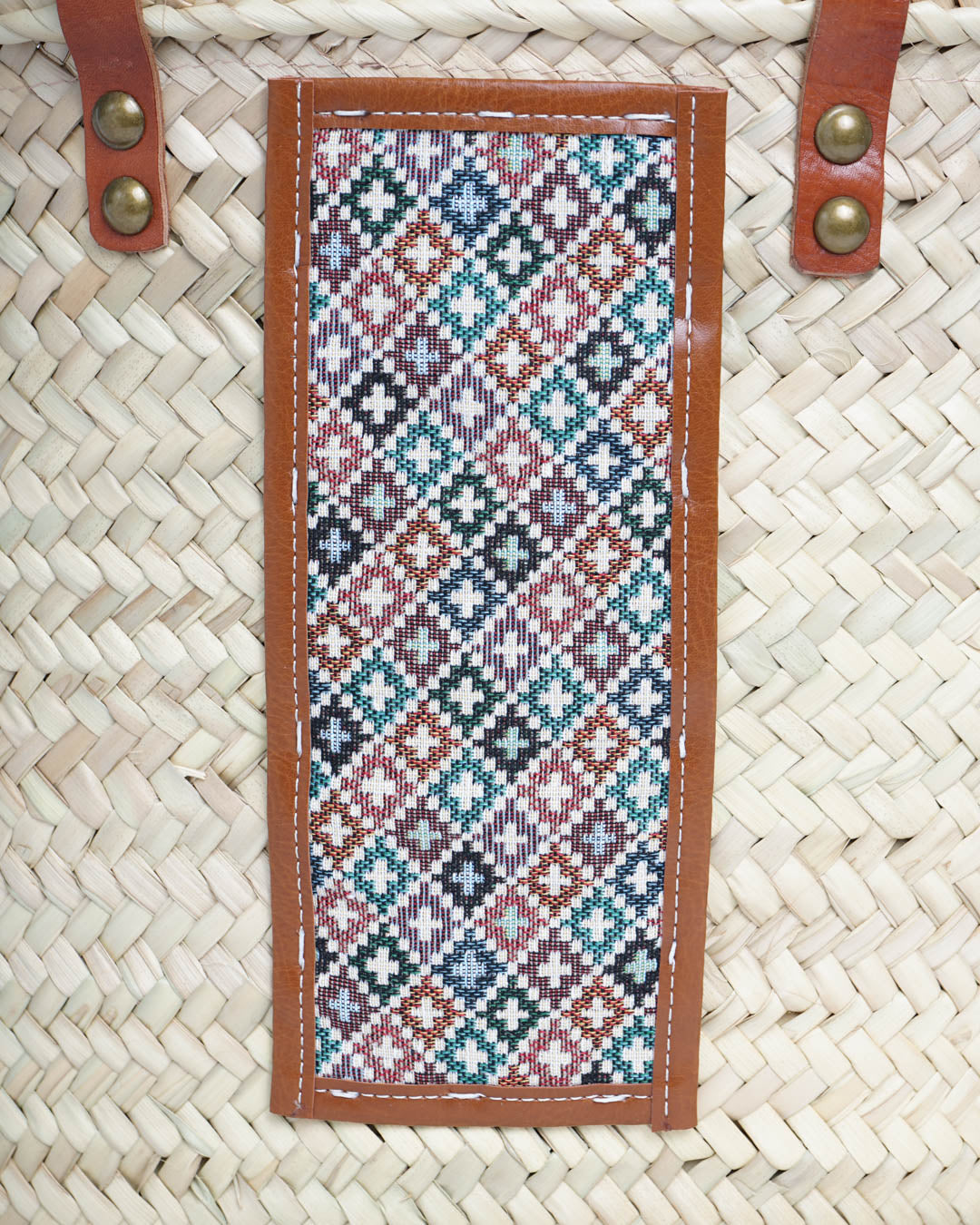 Tribal Palm Basket · Ethnic Design & Handmade Leather