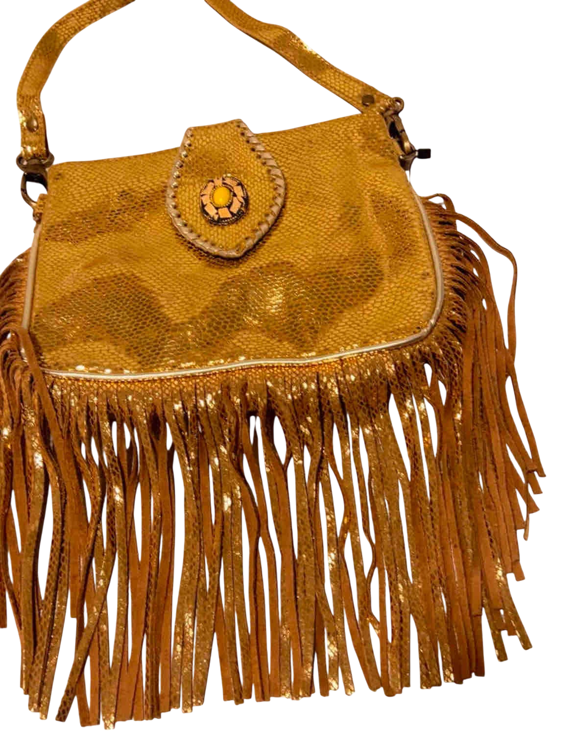 White Eye Basket · Natural Palm & Leather