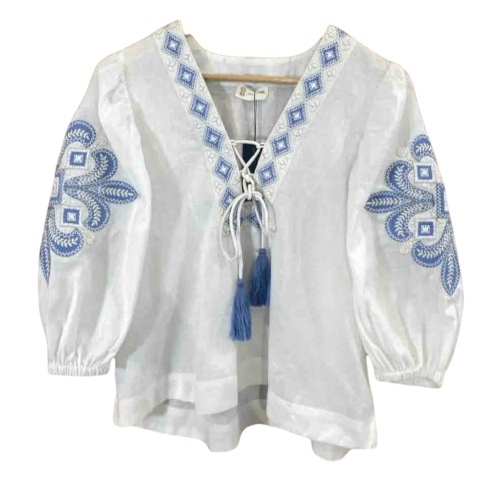 Camisas Boho Algodón Bordadas · Etnias Ibiza