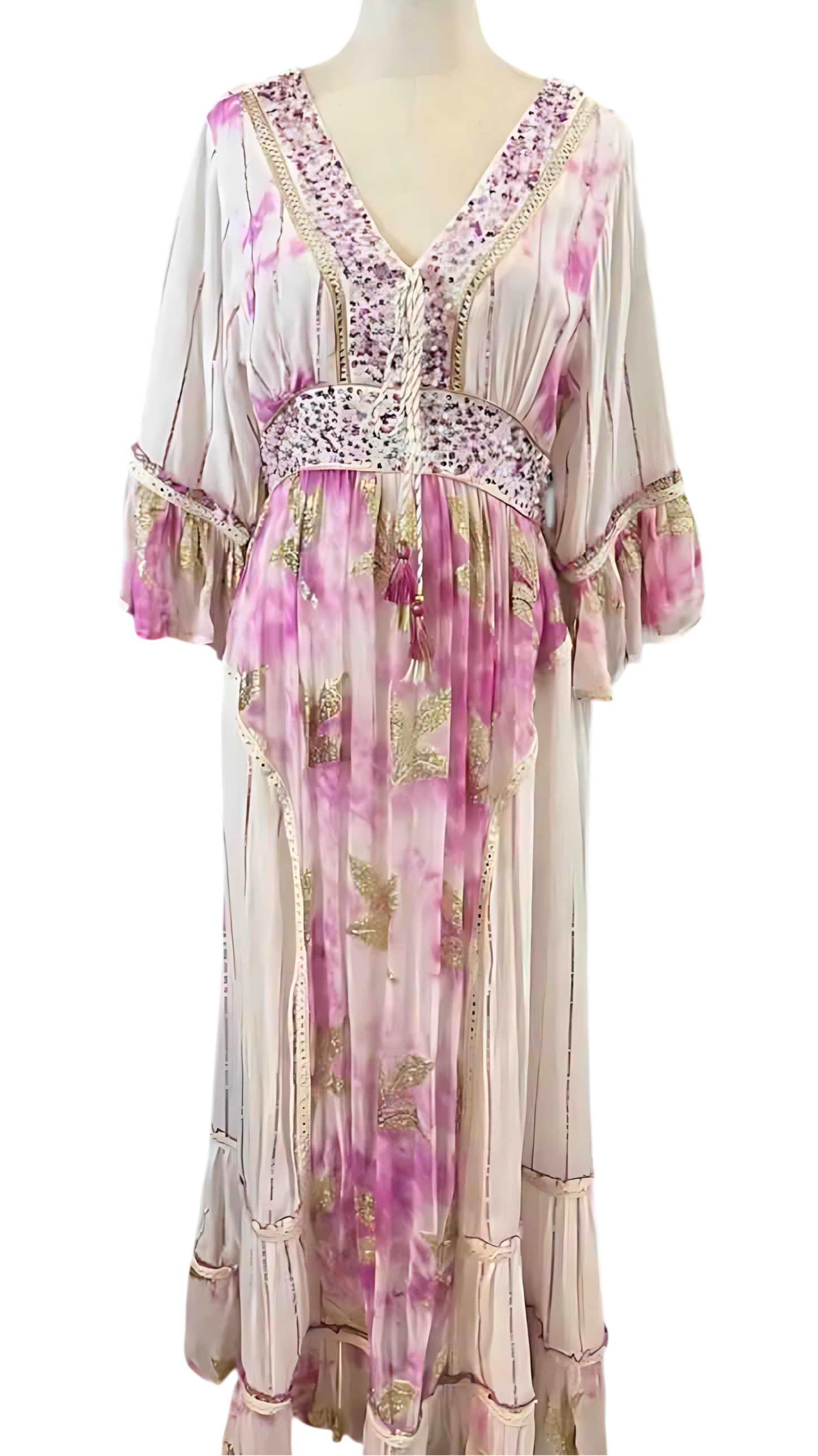 Vestido Rosa degradado – Dulce Hechizo