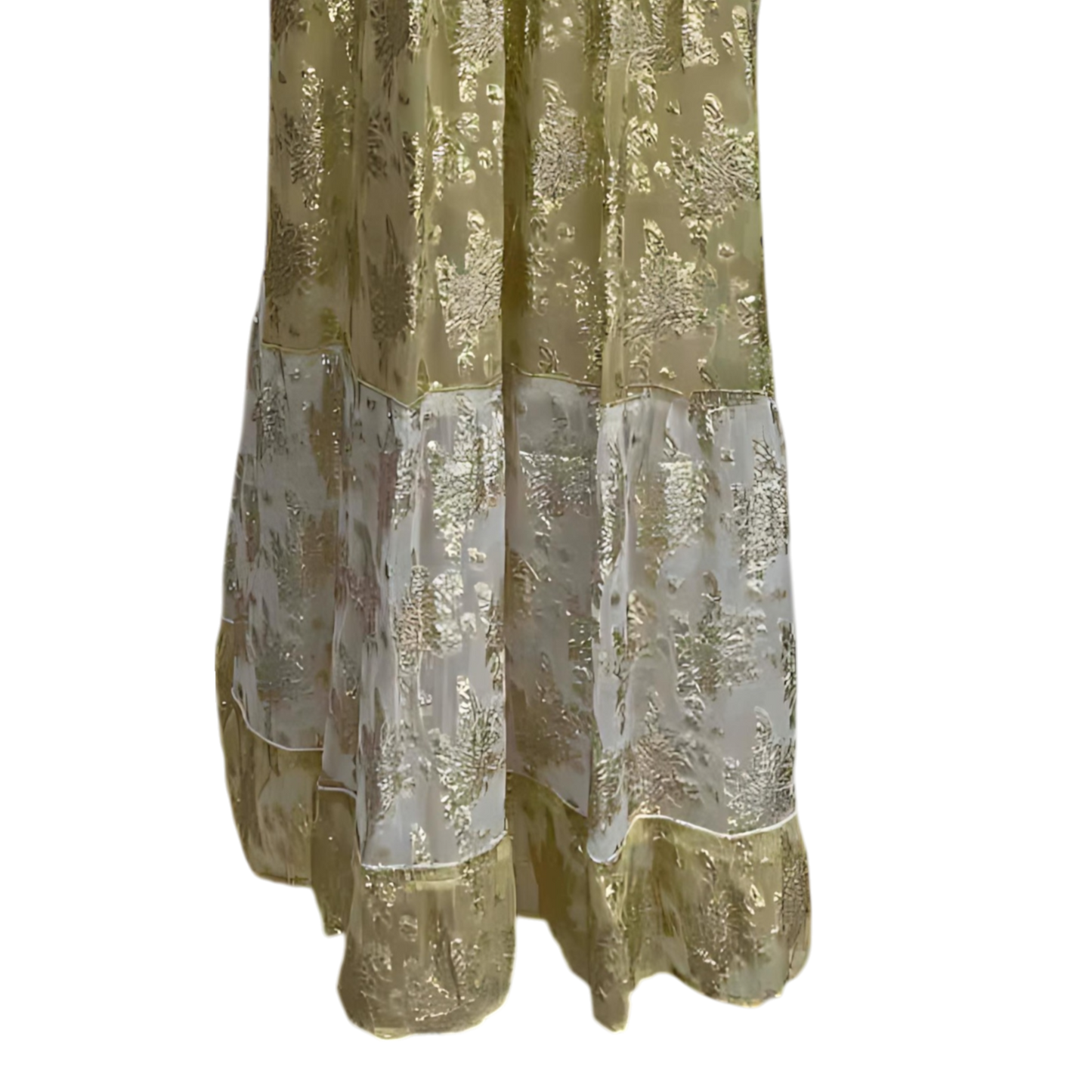 Vestido Largo "Dorada Intención"