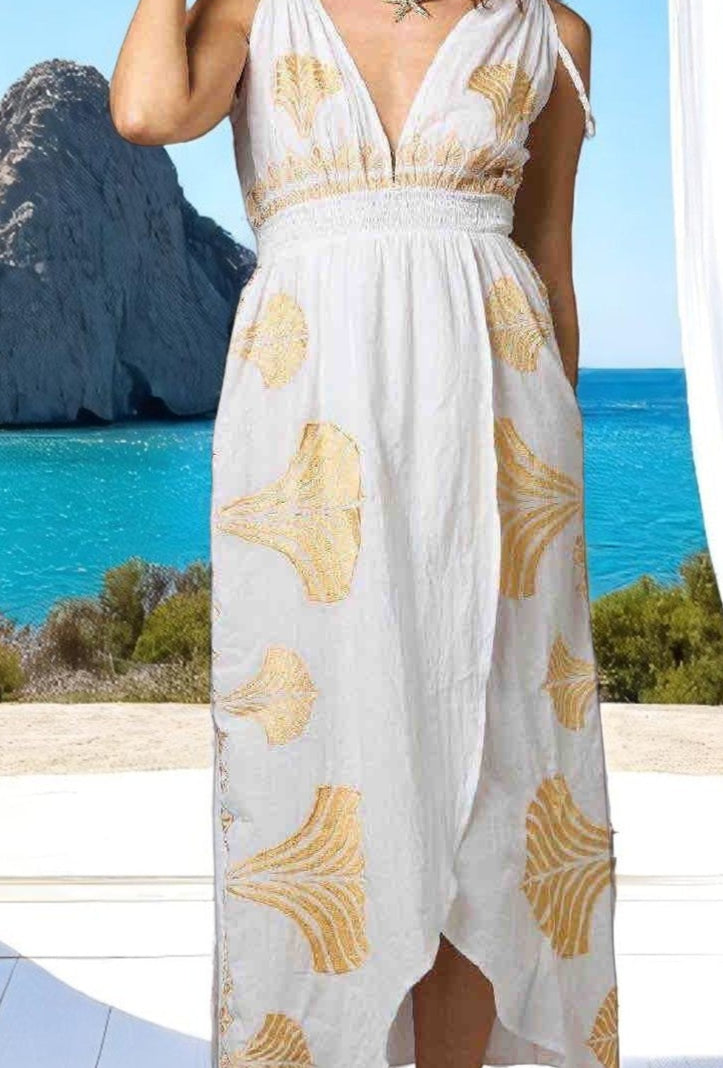 Vestido Caracola Blanca
