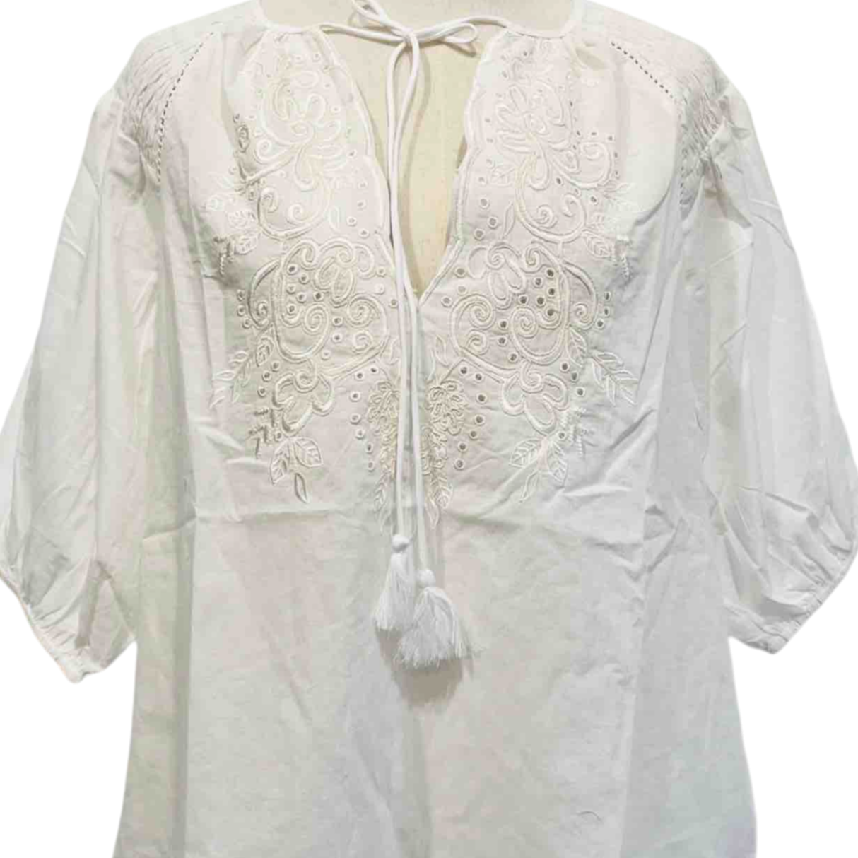Short Embroidered Dress in Blue or Emerald Green with Gold Sparkles