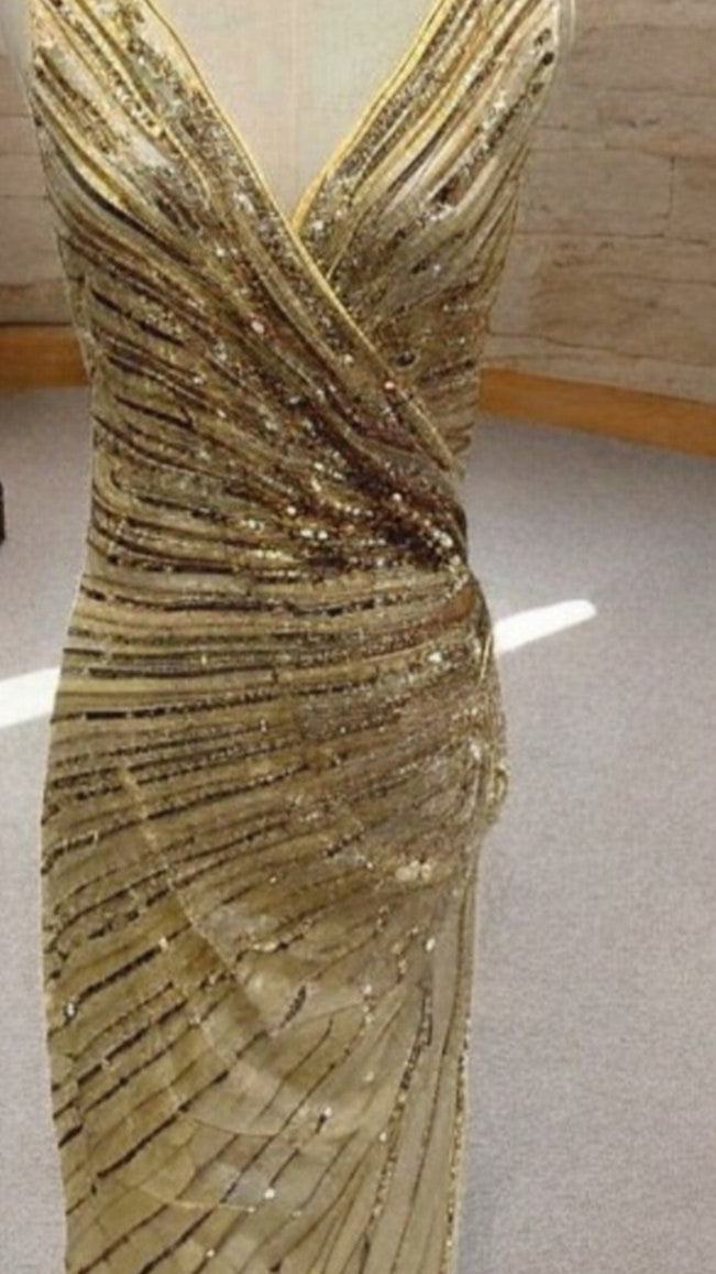 Vestido Largo “Or Lumière”