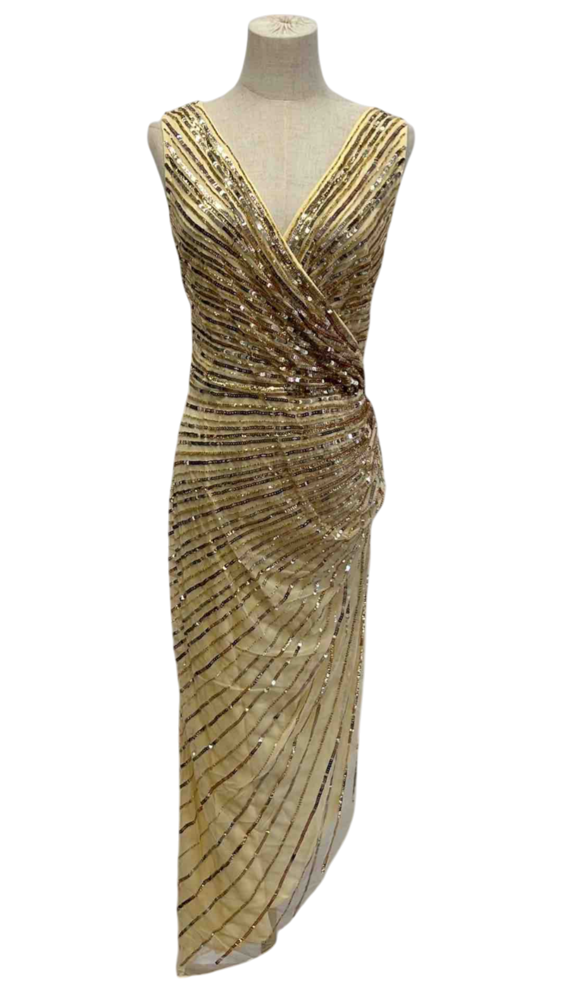 Vestido Largo “Or Lumière”