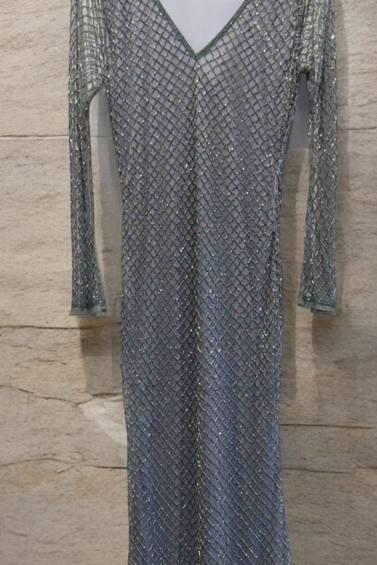 Vestido Largo “Argent Lumière”