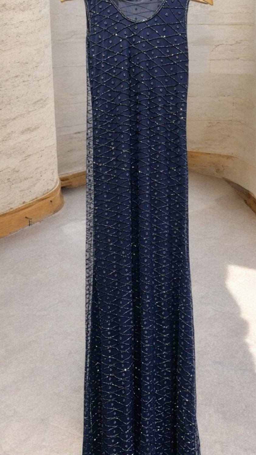 Vestido Largo “Bleu Éternel”