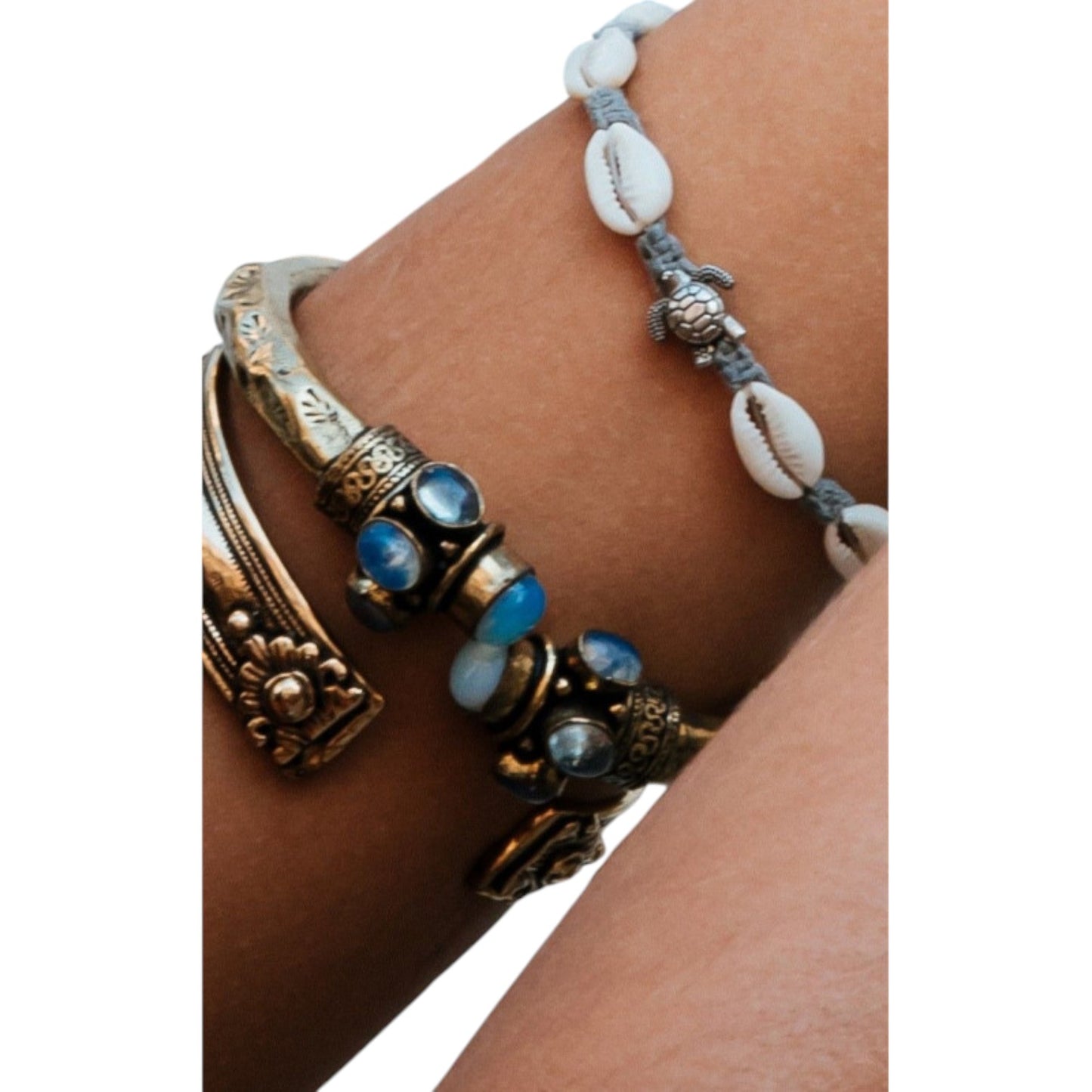 Guardians of the Dawn Bracelets – Natural Minerals and Gold Finish 2 Bracelets Offer!