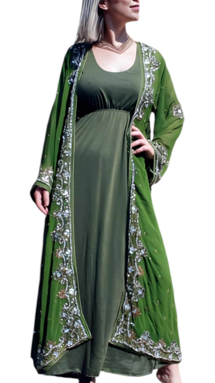 Kimono Bordado pedreria