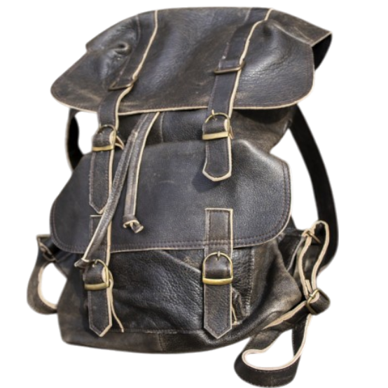 Kiaro Snoc leather backpack