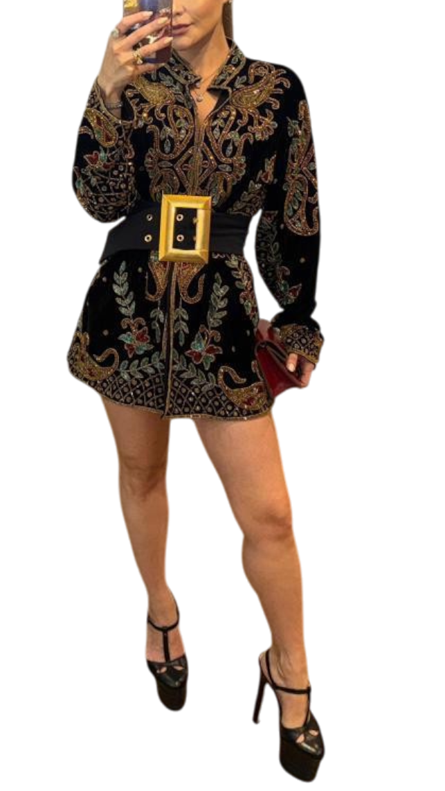 Vestido “Corona de Ébano”