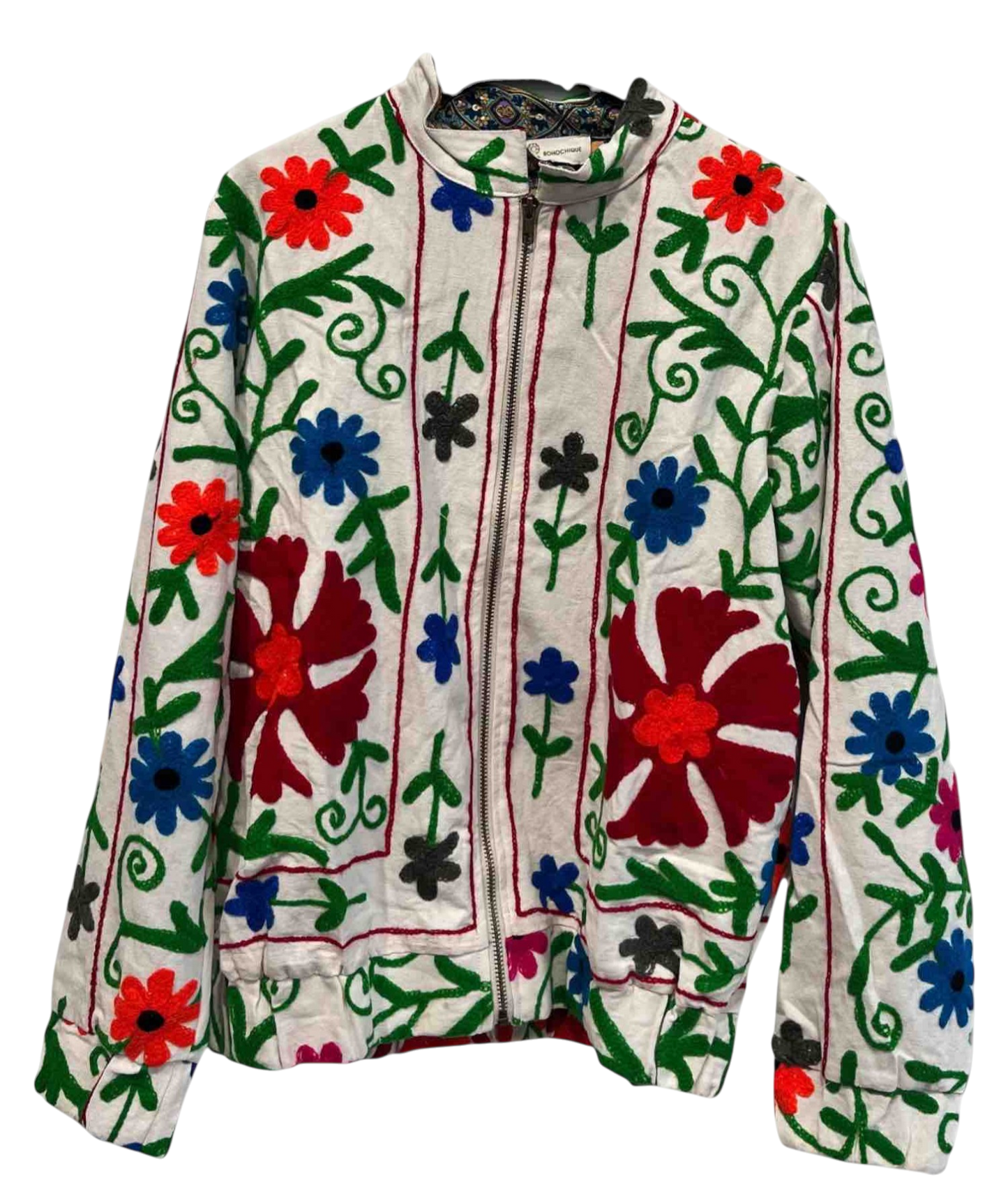 Chaquetas Bomber Bordada