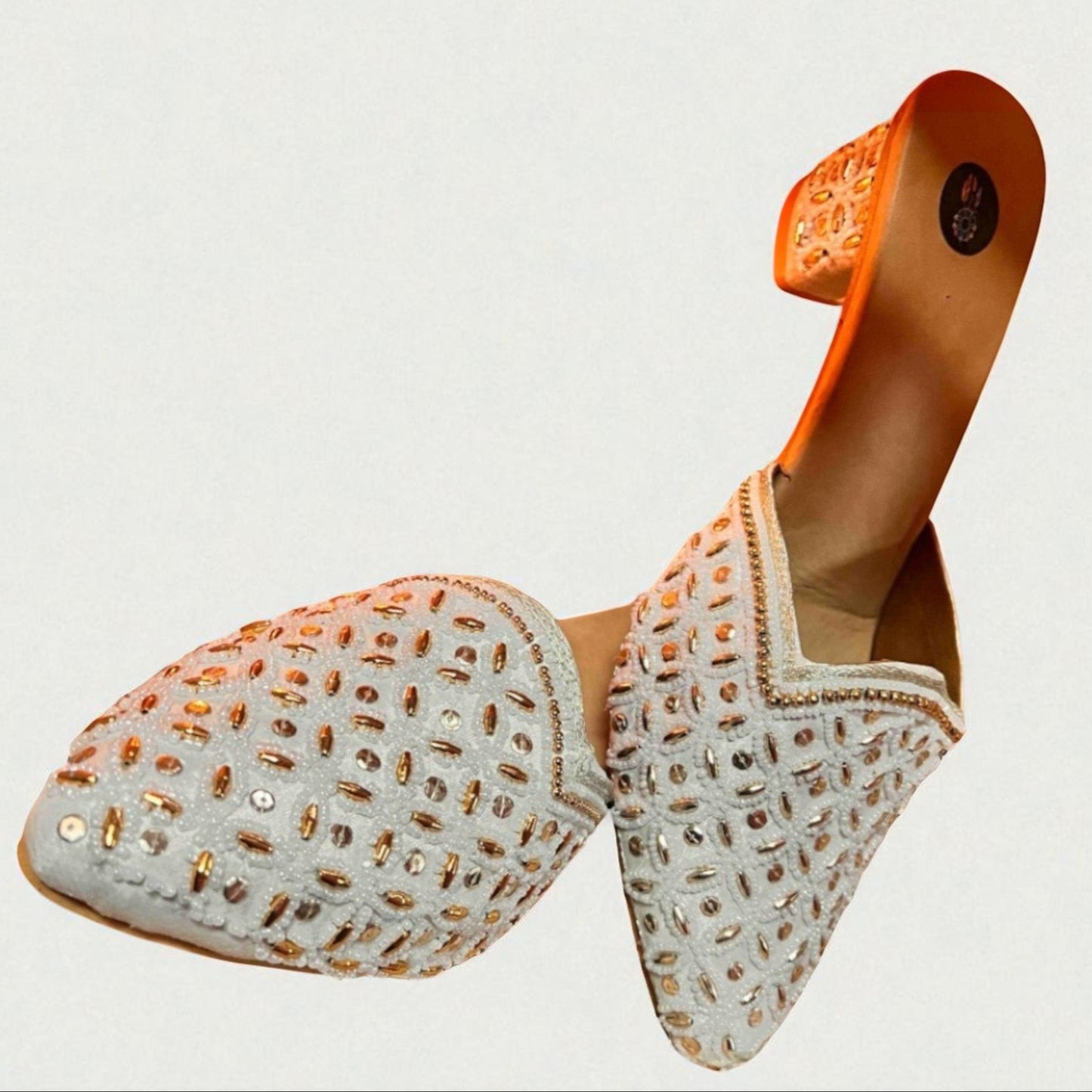 Sandalia Boutique Noor destellos dorados