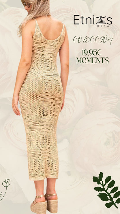 Vestido Midi Crochet