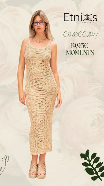 Vestido Midi Crochet