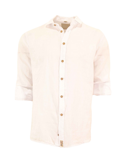 Camisa Siroco Blanco · 100% Lino