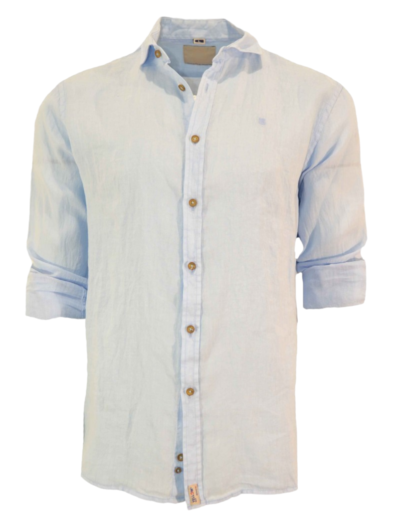 Camisa Azul Luar · 100% Lino