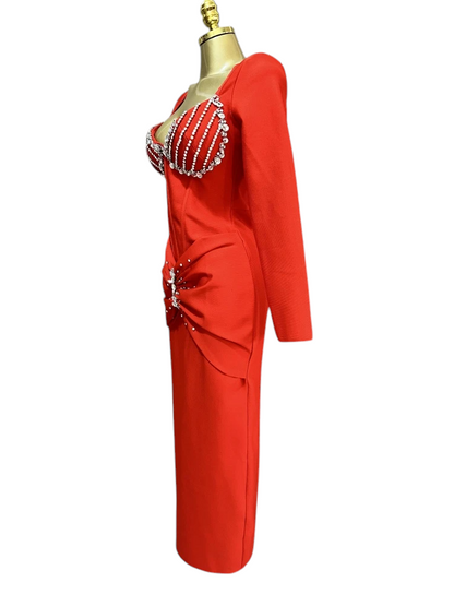 Vestido “Pasión Pomelo”