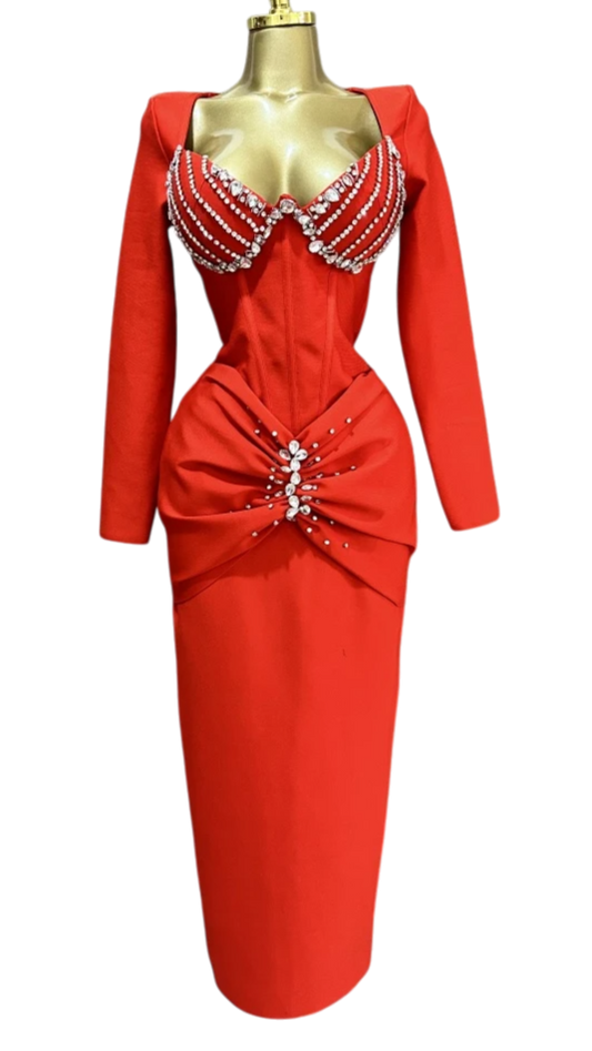 Vestido “Pasión Pomelo”