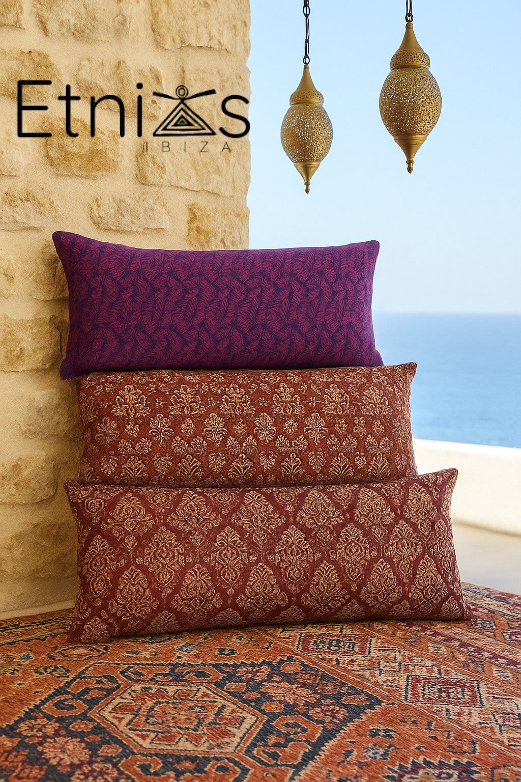 4 Silky Recycled Saree Pillowcases Saree Pillow 40x75 cm