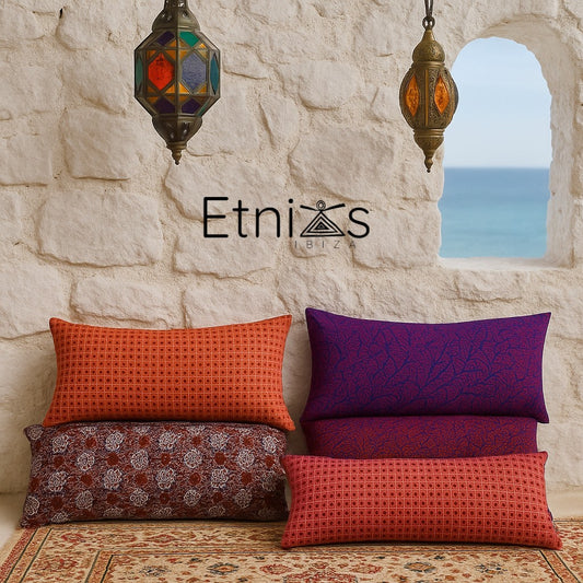 4 Silky Recycled Saree Pillowcases Saree Pillow 40x75 cm