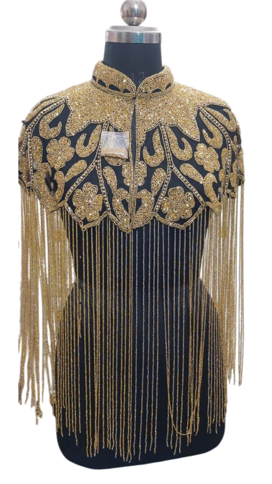 Capa de Pedrería y Cristales