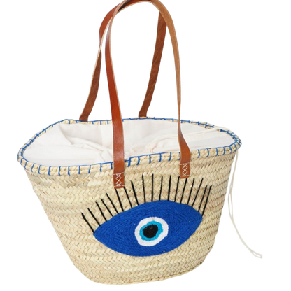 Protective Eye Carrycot · Natural Palm &amp; Handmade Leather