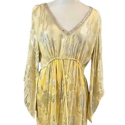 Vestido Amarillo-Mandarina – Sol de Fuego