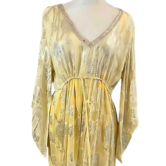 Vestido Amarillo-Mandarina – Sol de Fuego