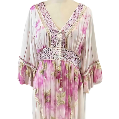 Vestido Rosa degradado  – Dulce Hechizo