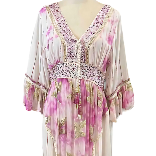 Vestido Rosa degradado  – Dulce Hechizo