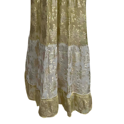 Vestido Largo "Dorada Intención"