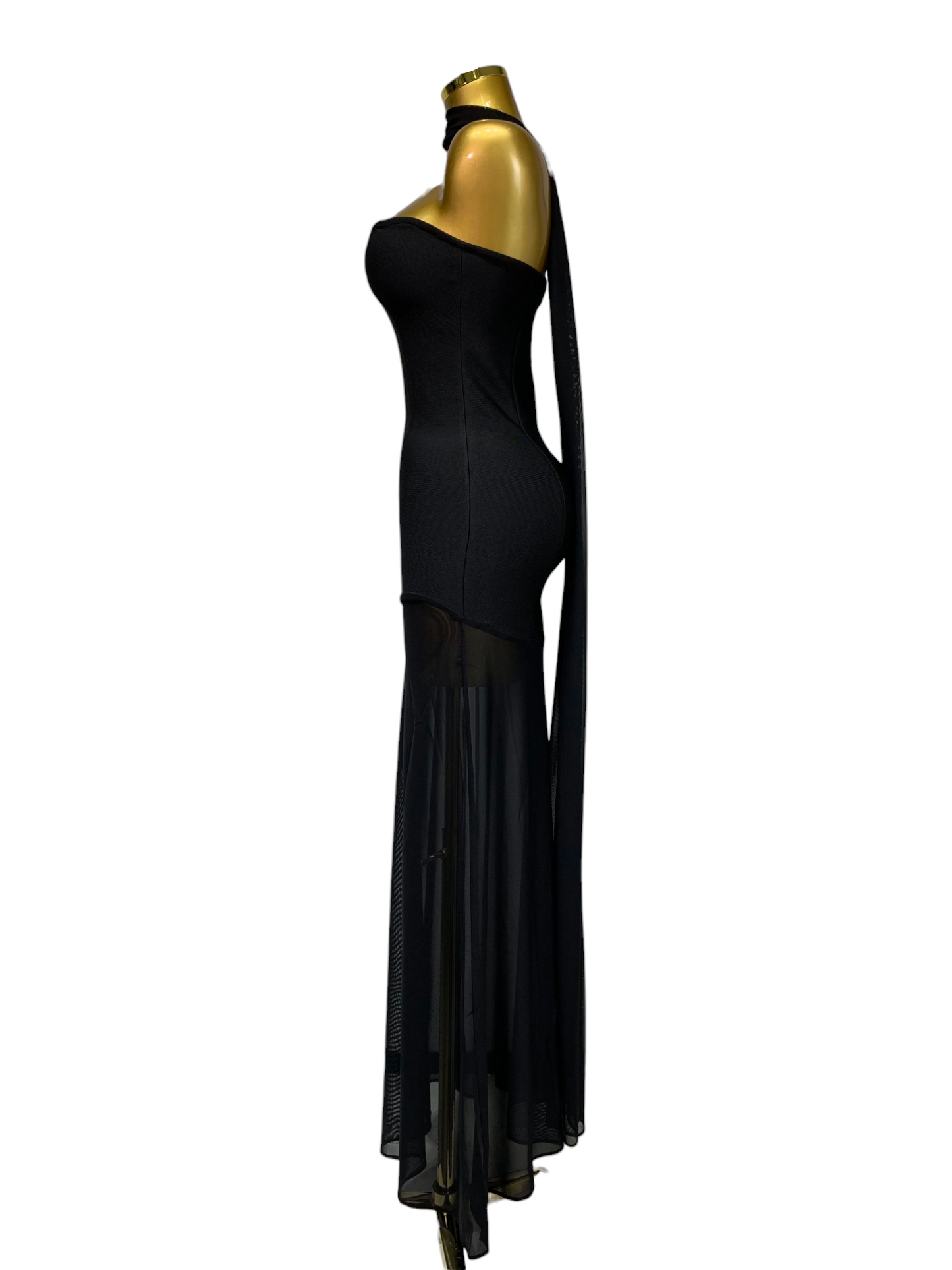 Vestido Largo Obsidiana ·