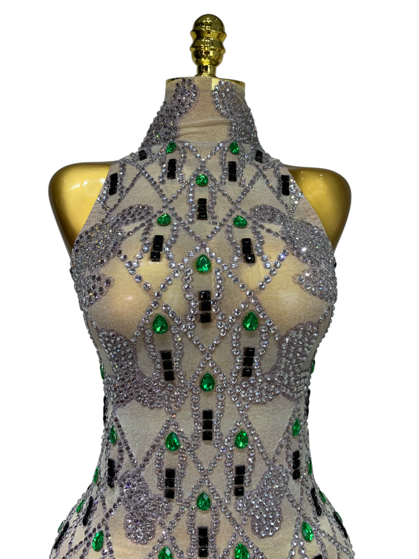 Vestido “Esmeralda de Cristal”