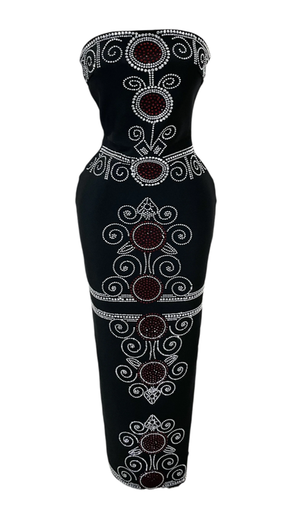Vestido “Aquelarre de Cristales”