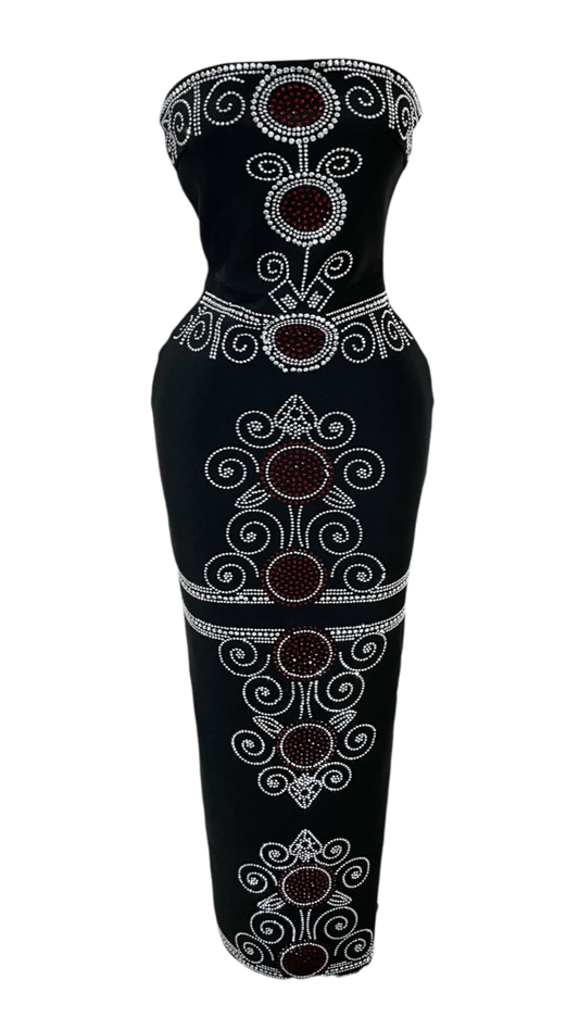 Vestido “Aquelarre de Cristales”