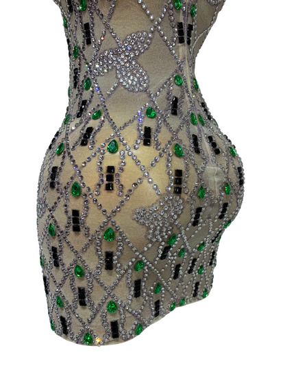 Vestido “Esmeralda de Cristal”