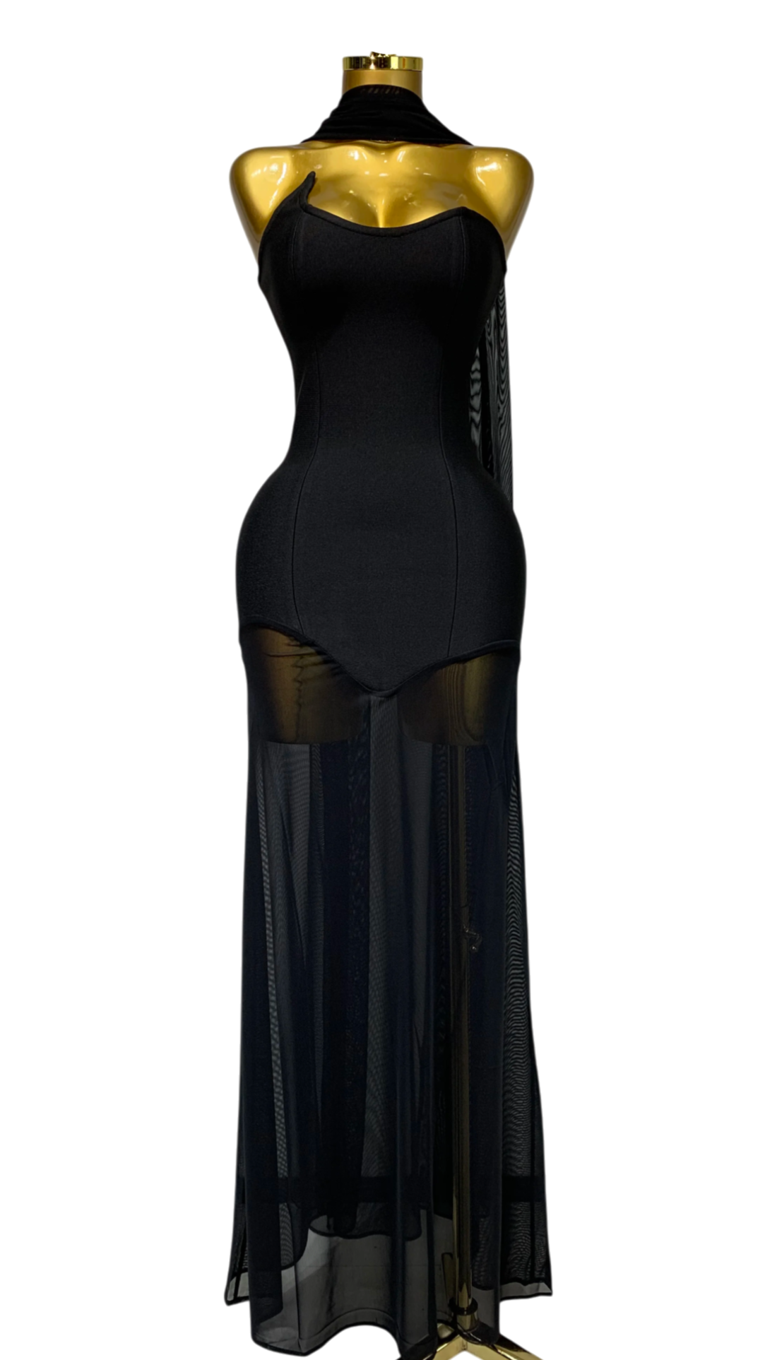 Vestido Largo Obsidiana ·