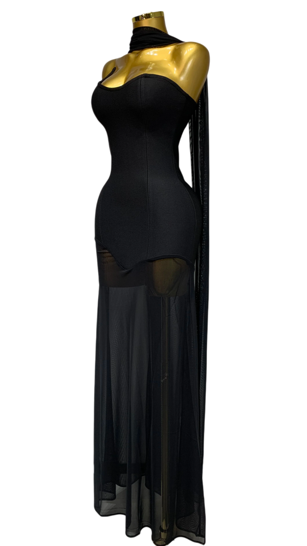 Vestido Largo Obsidiana ·