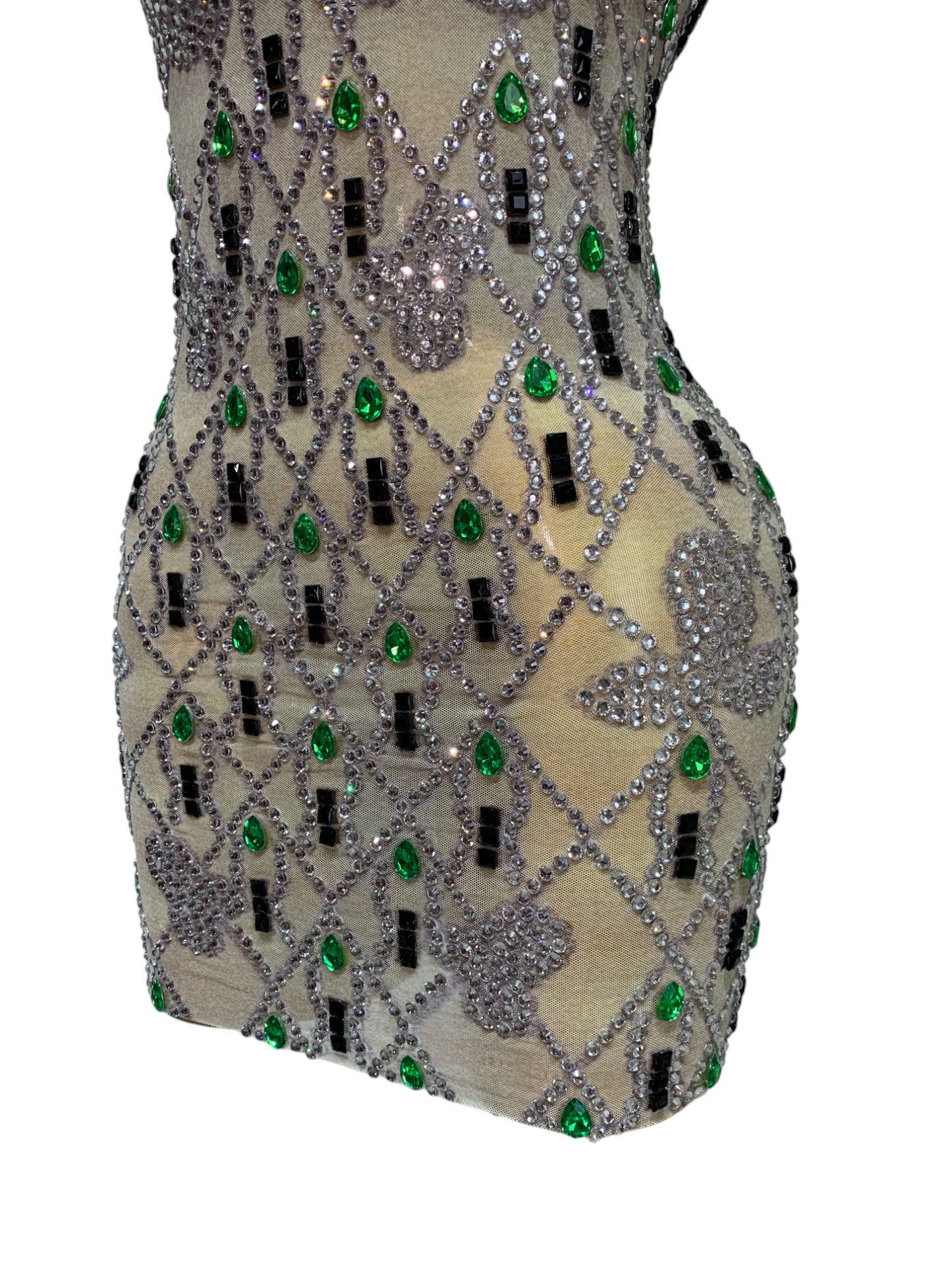 Vestido “Esmeralda de Cristal”