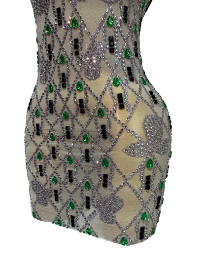 Vestido “Esmeralda de Cristal”