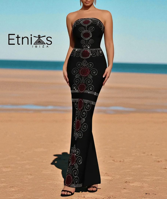 Vestido “Aquelarre de Cristales”