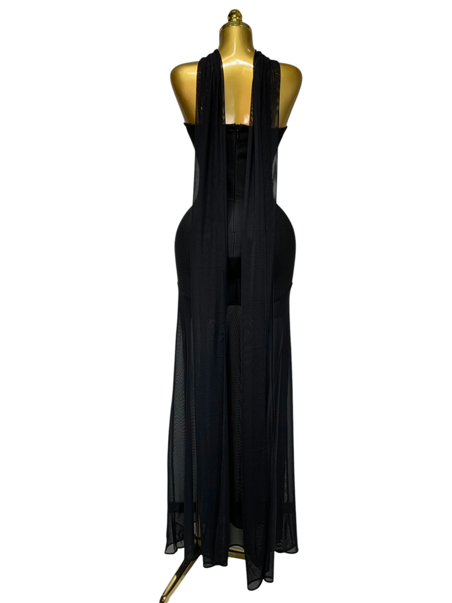 Vestido Largo Obsidiana ·